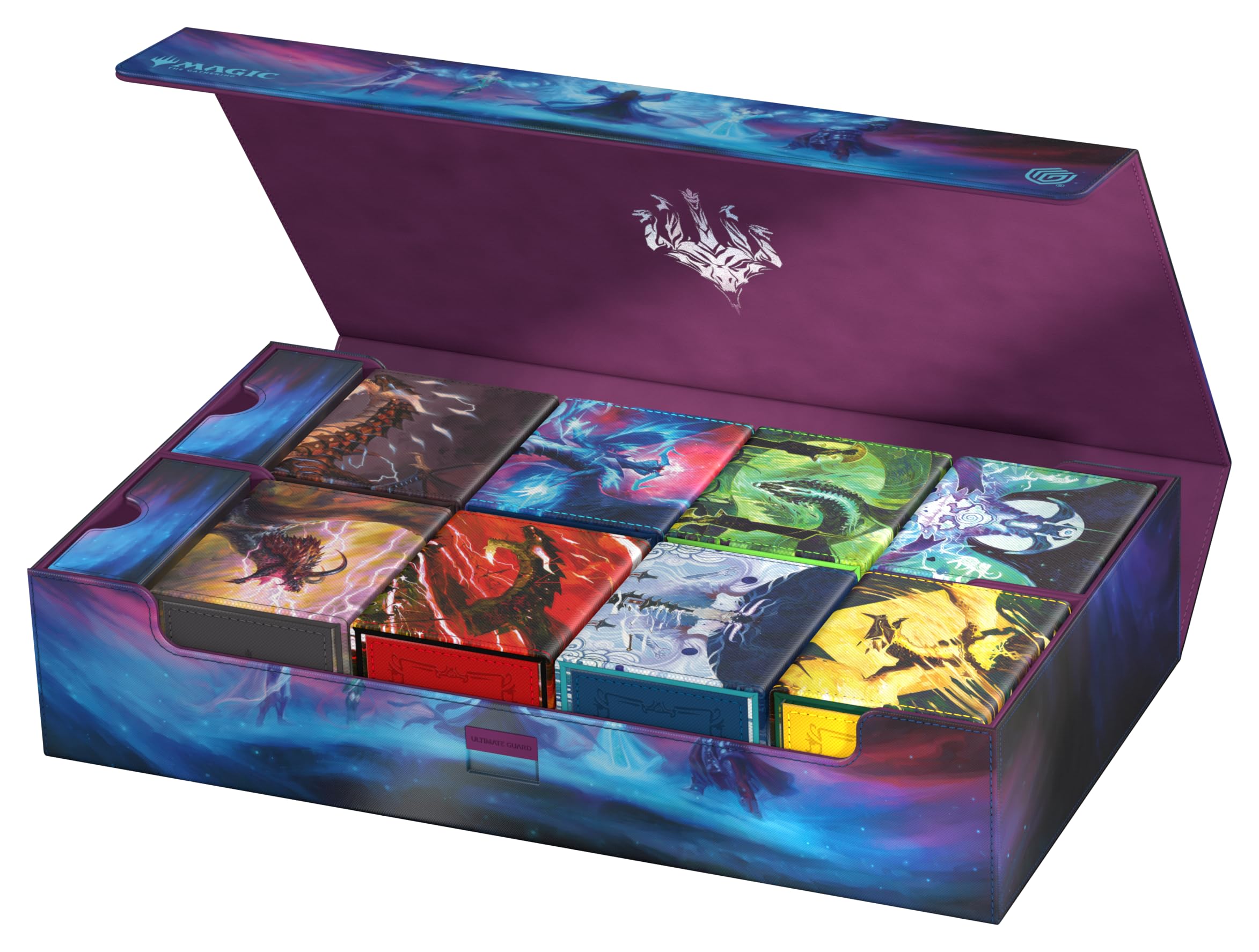 ultimate-guard-omnihive-1000-xenoskin-mtg-tarkir-dragonstorm-call-the-spirit-dra image 7