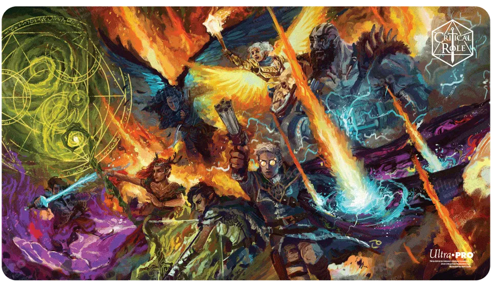 ultra-pro-critical-role-stitched-playmat-heroes-of-tal-dorei-vox-machina image 1