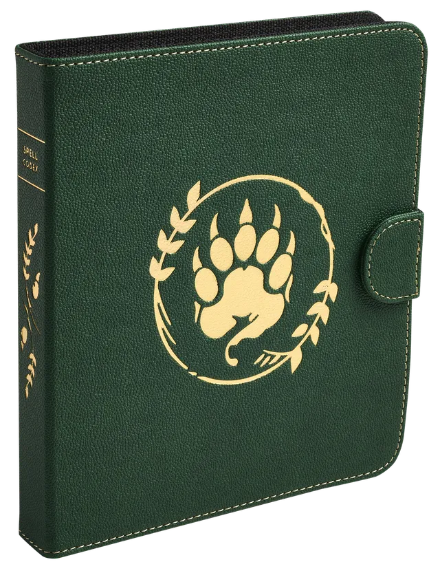 dragon-shield-spell-codex-forest-green-zauberbuch-ordner-f-r-160-zauber image 1