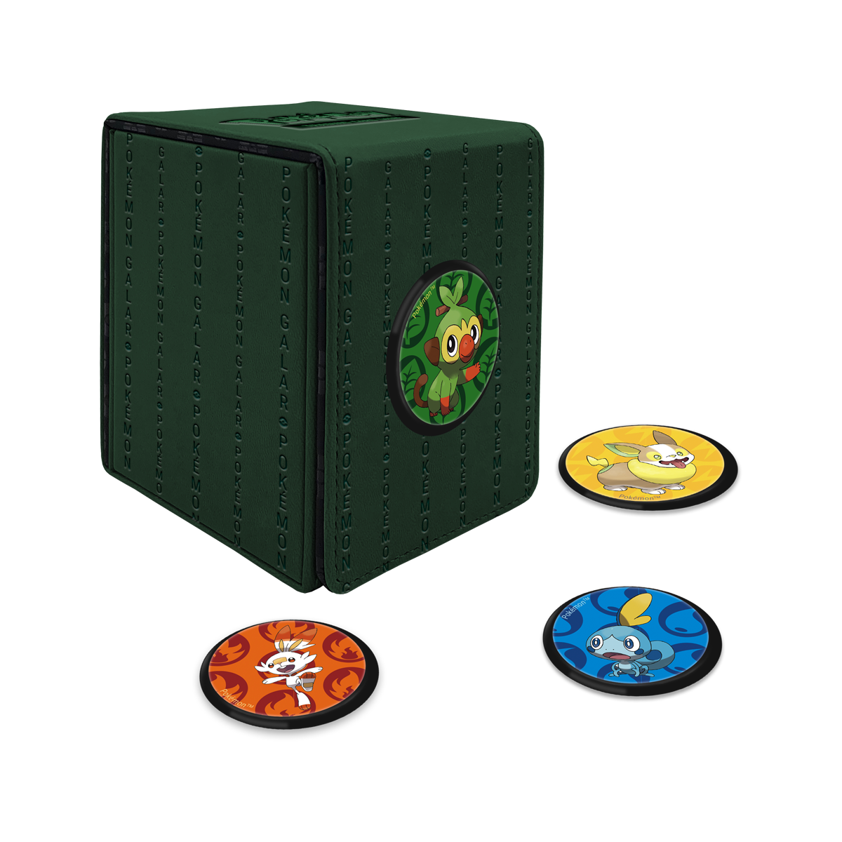 ultra-pro-galar-alcove-click-deck-box-f-r-pok-mon-mit-4-badges image 1
