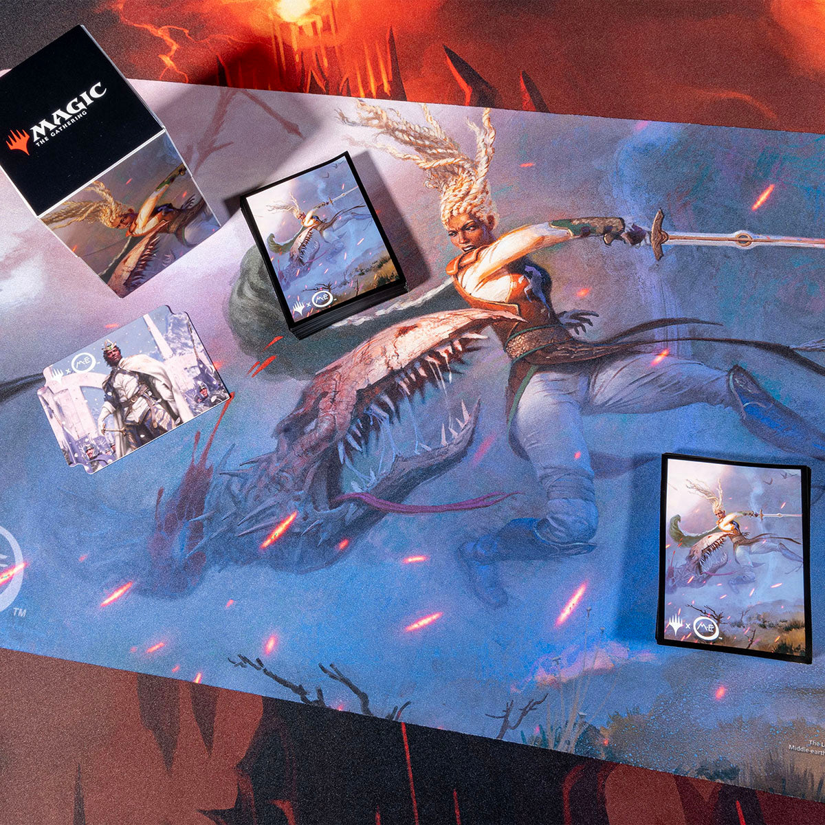 ultra-pro-the-lord-of-the-rings-tales-of-middle-earth-owyn-deck-protector-sleeve image 4