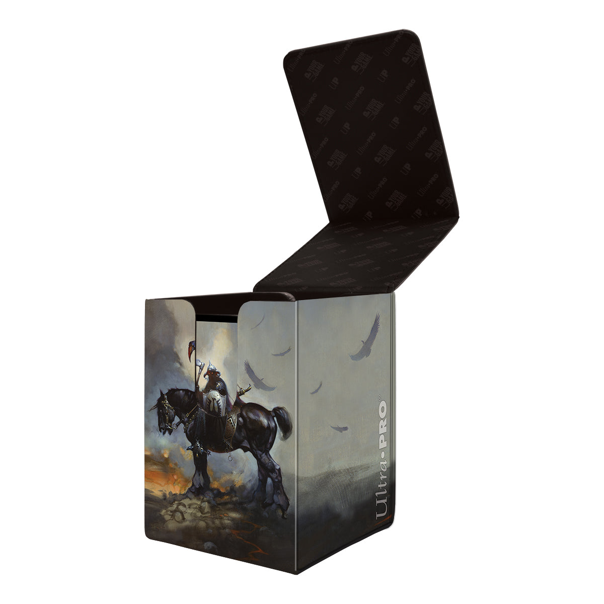 ultra-pro-death-dealer-alcove-flip-deck-box-frank-frazetta image 2