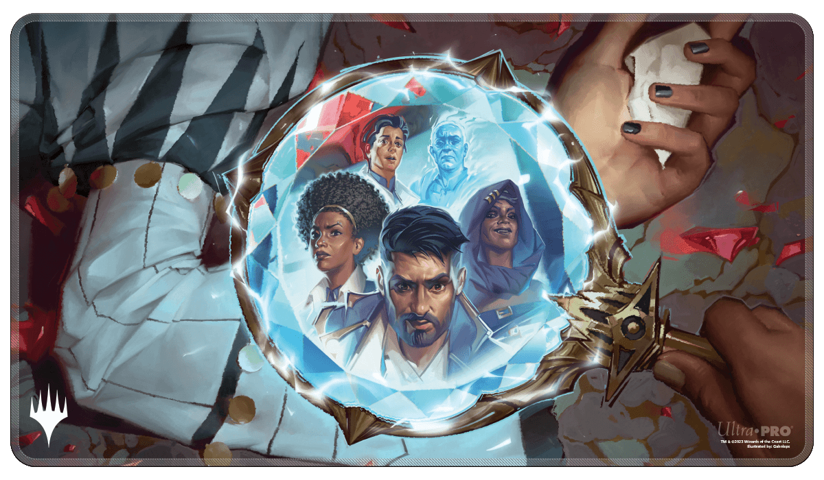 ultra-pro-murders-at-karlov-manor-key-art-holofoil-playmat-f-r-magic-the-gatheri image 1