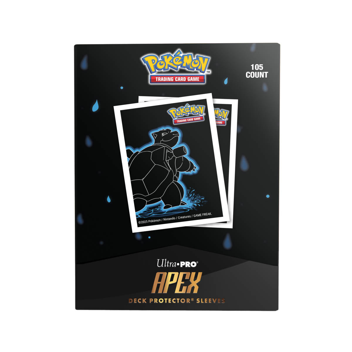 ultra-pro-pok-mon-neon-kanto-blastoise-apex-deck-protector-sleeves-105-st-ck image 3