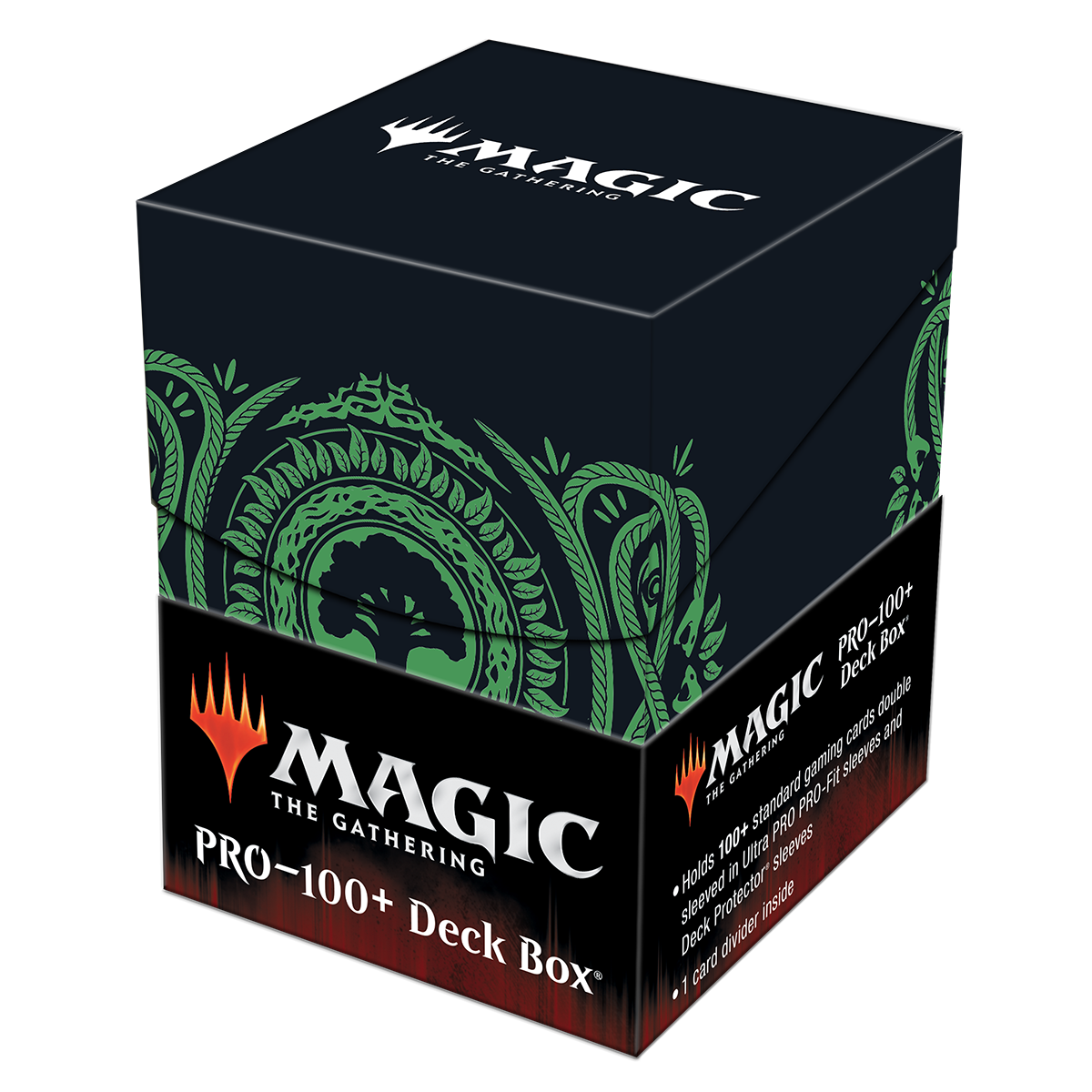 ultra-pro-magic-the-gathering-mana-7-forest-100-deck-box-gr-n image 2