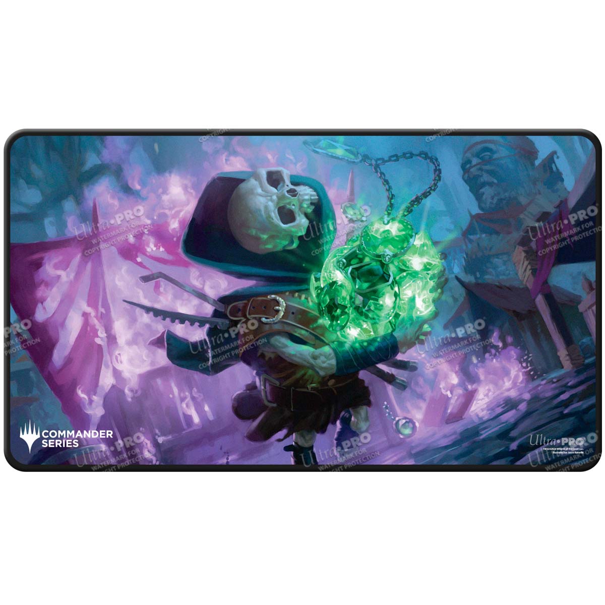ultra-pro-commander-series-4-shard-tinybones-fan-voted-black-stitched-playmat-f- image 1