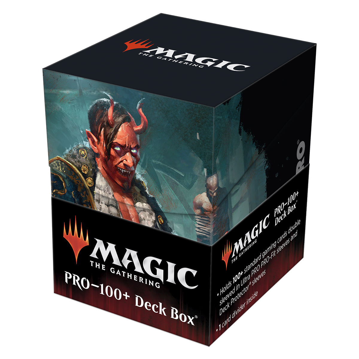 ultra-pro-kaldheim-tibalt-cosmic-impostor-pro-100-deck-box-f-r-magic-the-gatheri image 2