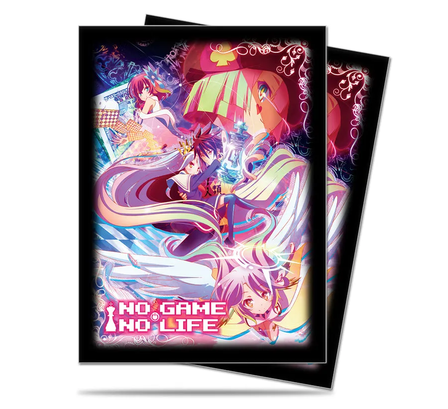 ultra-pro-disboard-standard-deck-protector-sleeves-65-st-ck-no-game-no-life image 1