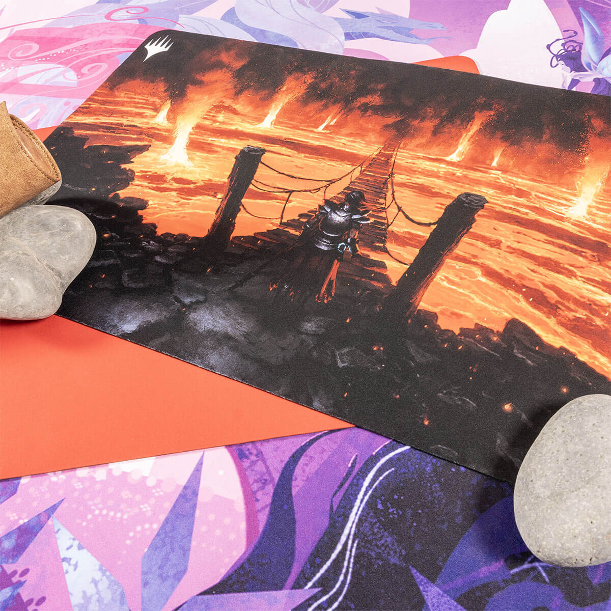 ultra-pro-wilds-of-eldraine-virtue-of-courage-standard-playmat-f-r-magic-the-gat image 2