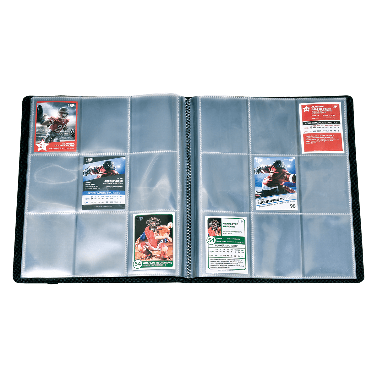 ultra-pro-premium-pro-binder-collector-s-album-sammelalbum-schwarz-f-r-180-karte image 2