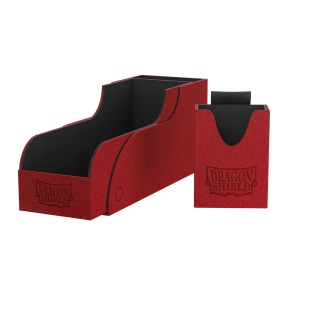 dragon-shield-nest-300-deckbox-red-black image 1