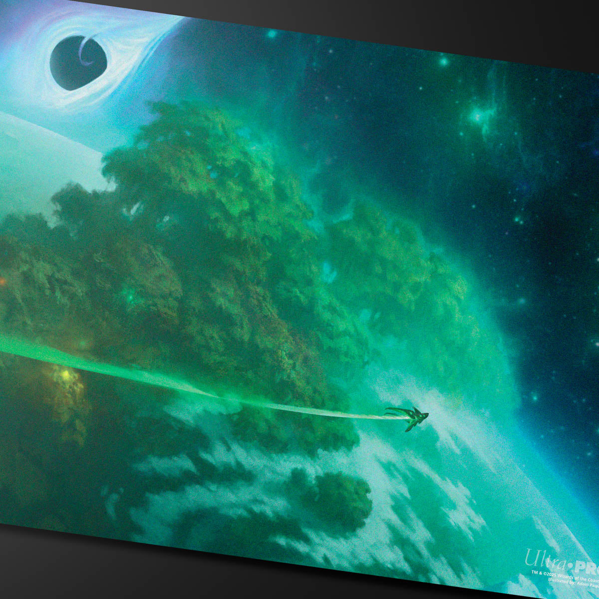 ultra-pro-edge-of-eternities-evendo-waking-haven-playmat-f-r-magic-the-gathering image 2