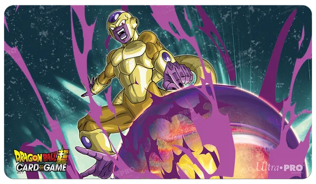 ultra-pro-golden-frieza-gaming-playmat-mousepad-f-r-dragon-ball-super-61-x-34-cm image 1