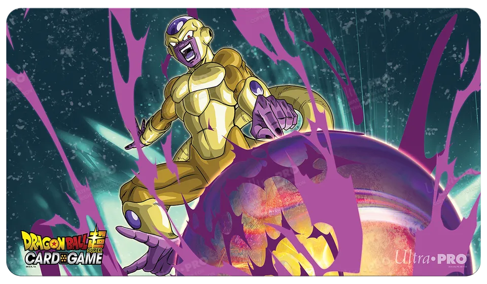 ultra-pro-golden-frieza-gaming-playmat-mousepad-f-r-dragon-ball-super-61-x-34-cm image 1