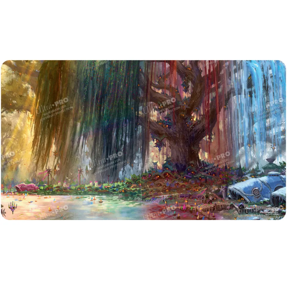 ultra-pro-ar-enhanced-playmat-bloomburrow-three-tree-city-four-seasons-f-r-magic image 1
