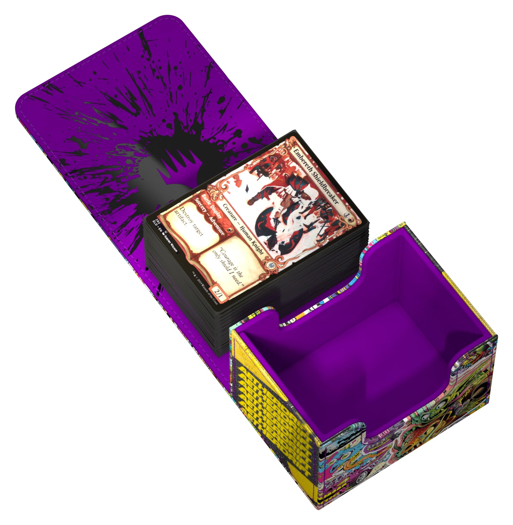 ultimate-guard-sidewinder-100-deckbox-magic-the-gathering-aetherdrift-revved-up- image 6