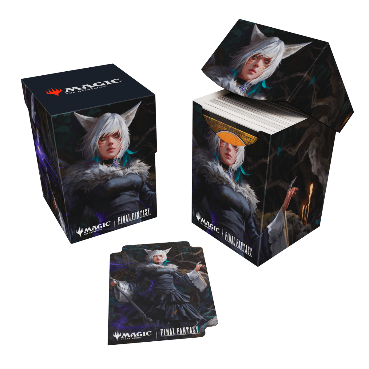 ultra-pro-magic-final-fantasy-y-shtola-night-s-blessed-commander-deck-box-100 image 1