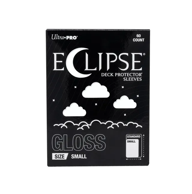 ultra-pro-eclipse-gloss-small-deck-protector-sleeves-arctic-white-60-stk image 1