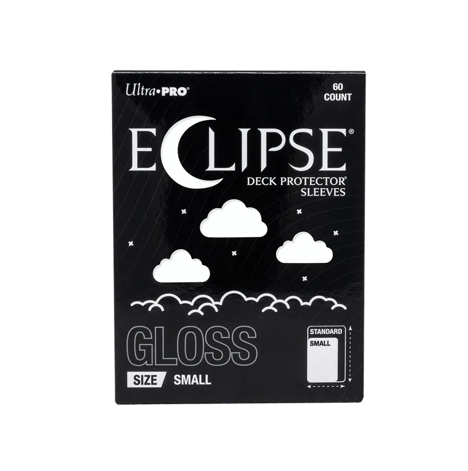 ultra-pro-eclipse-gloss-small-deck-protector-sleeves-arctic-white-60-stk image 1