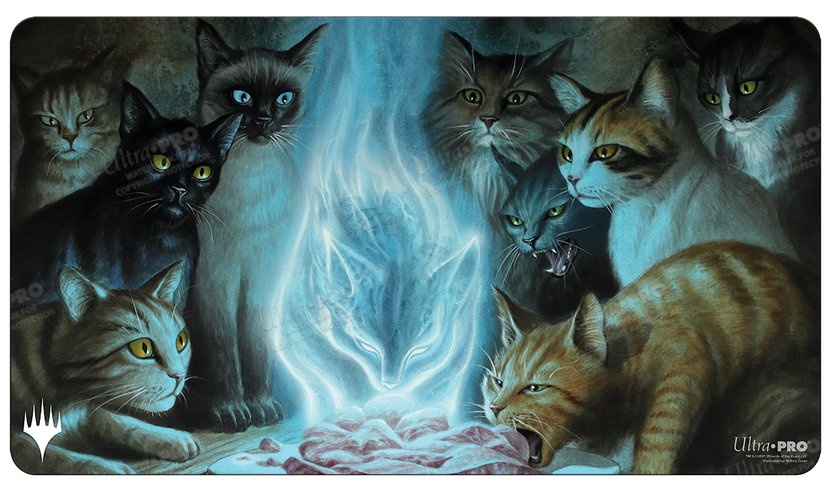 ultra-pro-innistrad-midnight-hunt-can-t-stay-away-standard-playmat-f-r-mtg image 1
