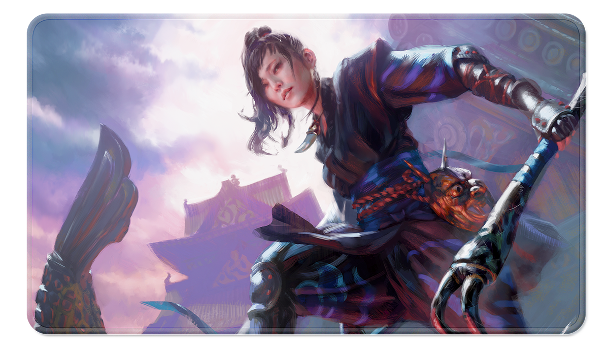 ultra-pro-commander-series-2-yuriko-stitched-playmat-f-r-magic-the-gathering image 1