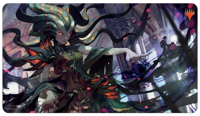 ultra-pro-war-of-the-spark-vraska-alt-art-standard-playmat-f-r-magic-the-gatheri image 1