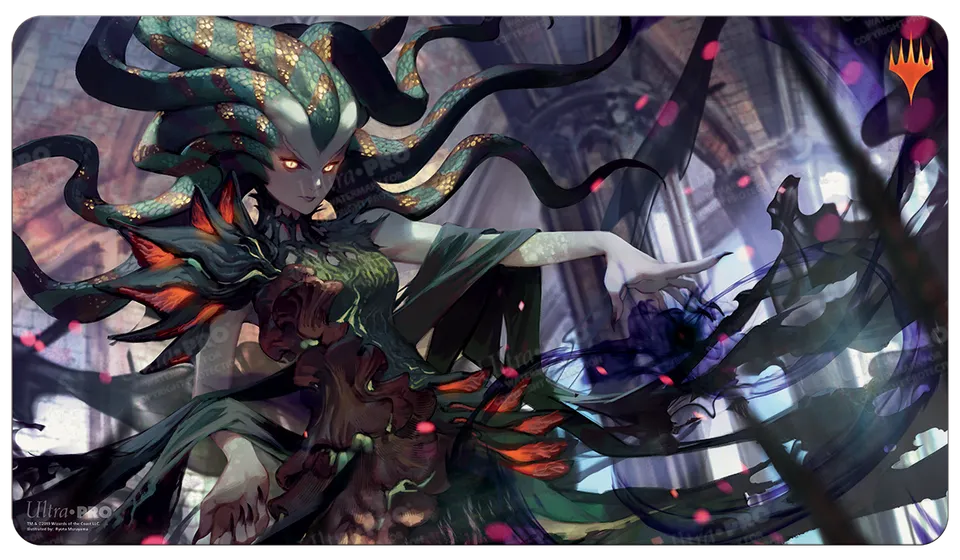 ultra-pro-war-of-the-spark-vraska-alt-art-standard-playmat-f-r-magic-the-gatheri image 1