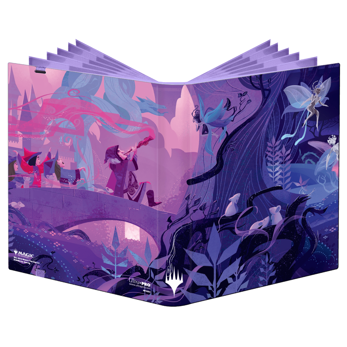 ultra-pro-wilds-of-eldraine-journey-into-the-wilds-9-pocket-pro-binder-f-r-magic image 1