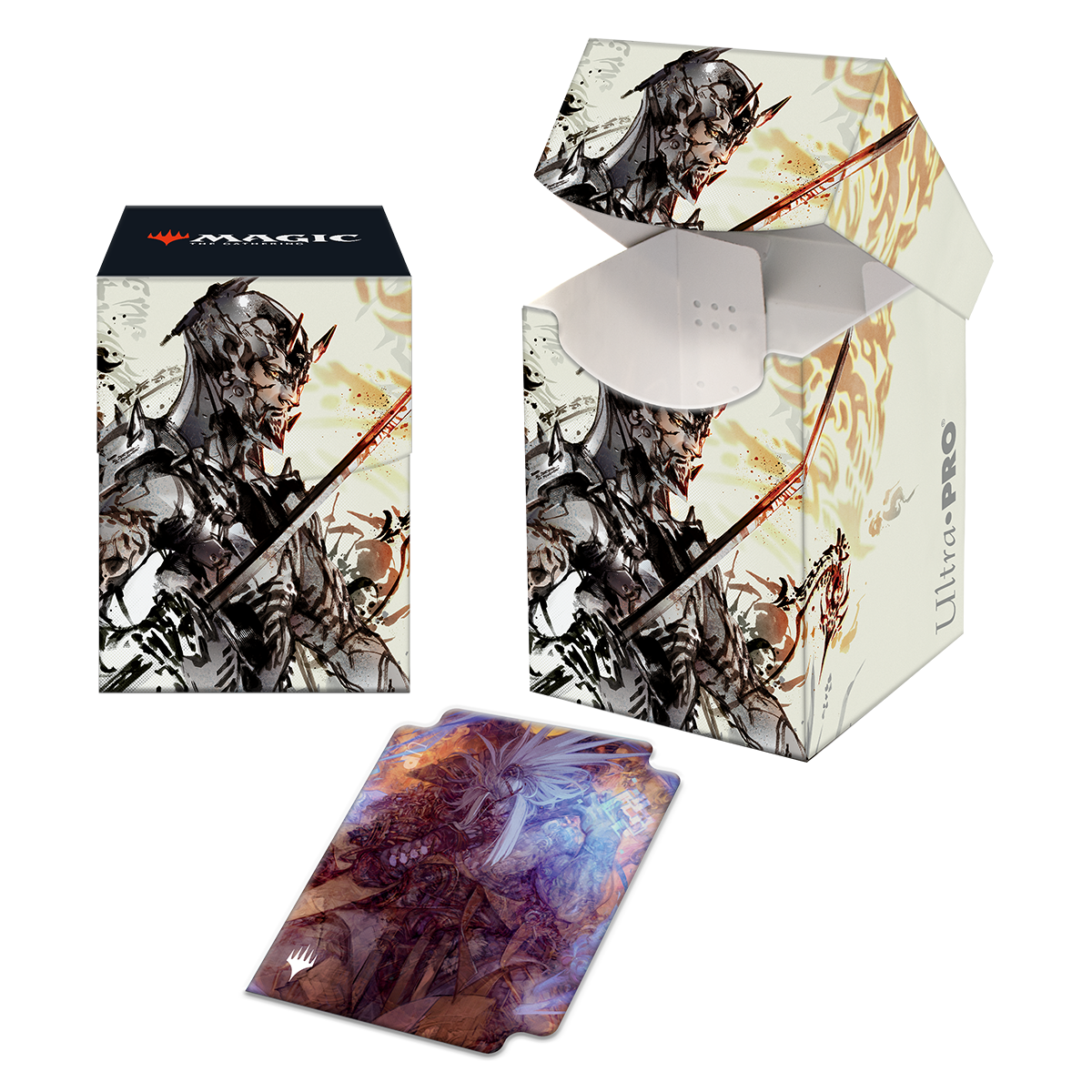 ultra-pro-satoru-umezawa-100-deck-box-kamigawa-neon-dynasty-f-r-magic-the-gather image 1