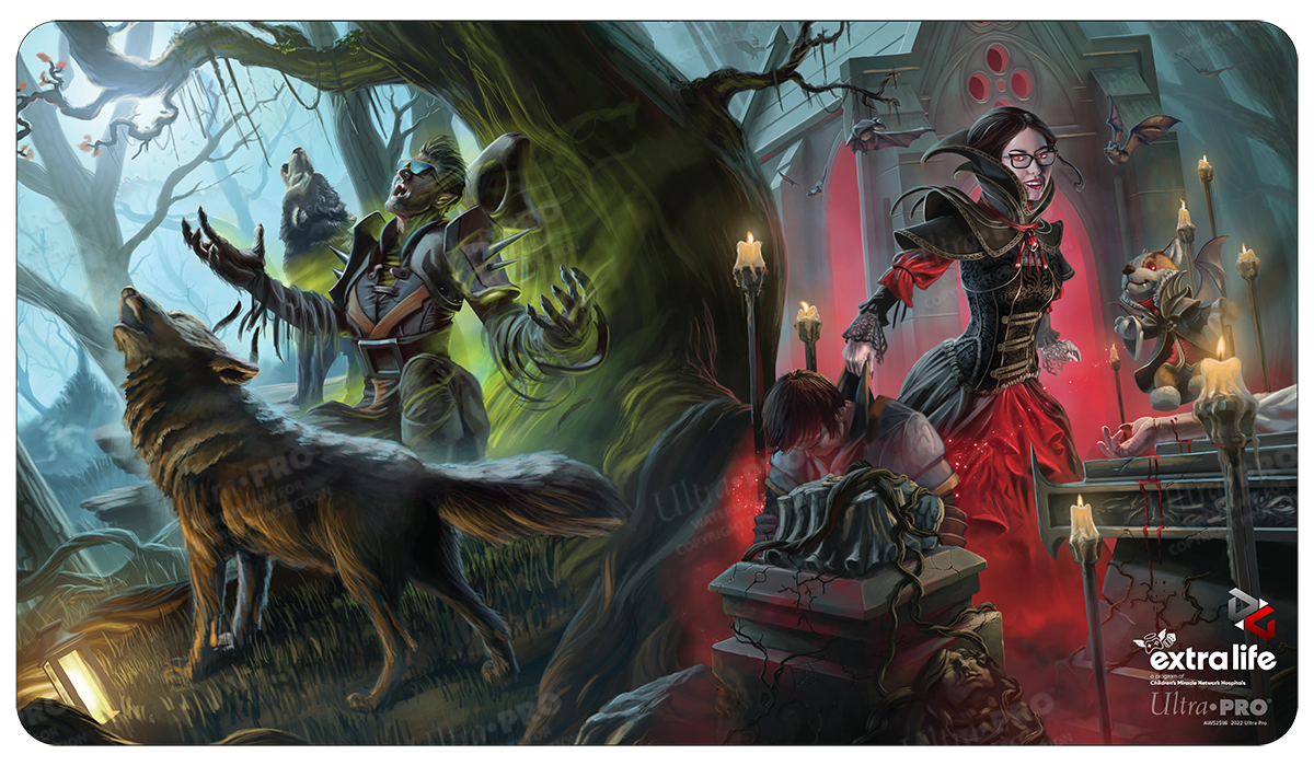 ultra-pro-degenerate-gaming-x-extra-life-standard-spielmatte image 1
