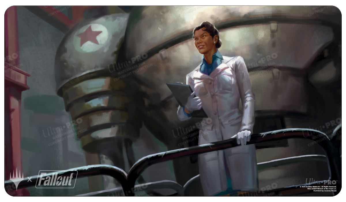 ultra-pro-fallout-dr-madison-li-standard-playmat-f-r-magic-the-gathering image 1