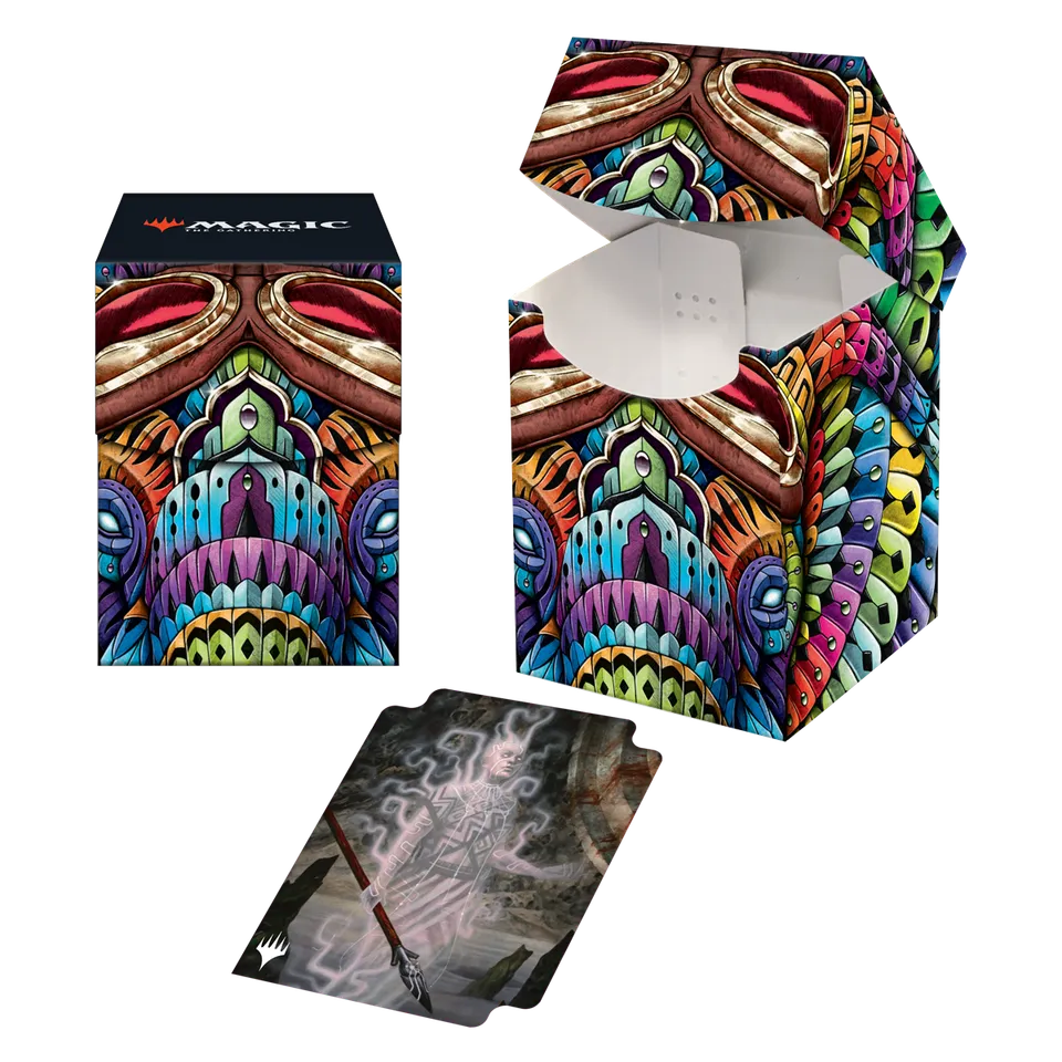 ultra-pro-the-lost-caverns-of-ixalan-quintorius-kand-100-deck-box-f-r-magic-the- image 1