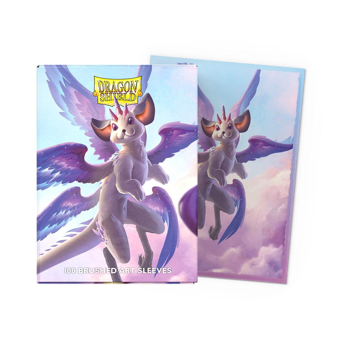 dragon-shield-brushed-art-sleeves-100er-the-whiskerwing image 1