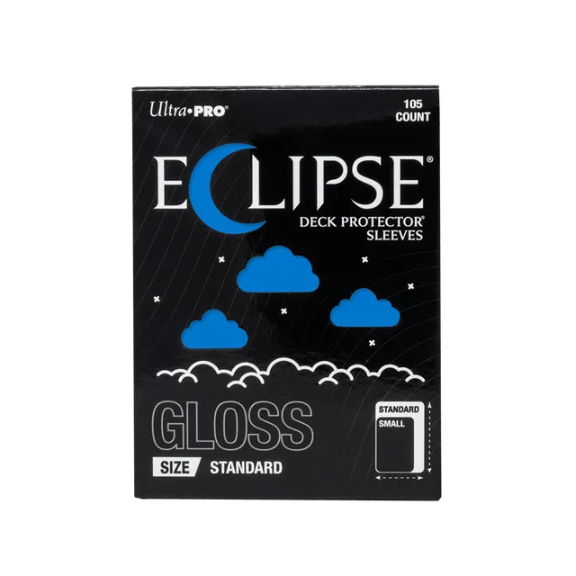 ultra-pro-eclipse-gloss-standard-deck-protector-sleeves-pacific-blue-105ct image 1