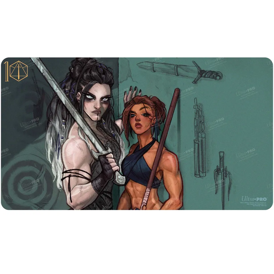 ultra-pro-critical-role-pinups-yasha-und-beauregard-playmat-standard-spielmatte image 1