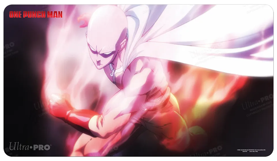 ultra-pro-saitama-serious-mode-standard-gaming-playmat-f-r-one-punch-man image 1