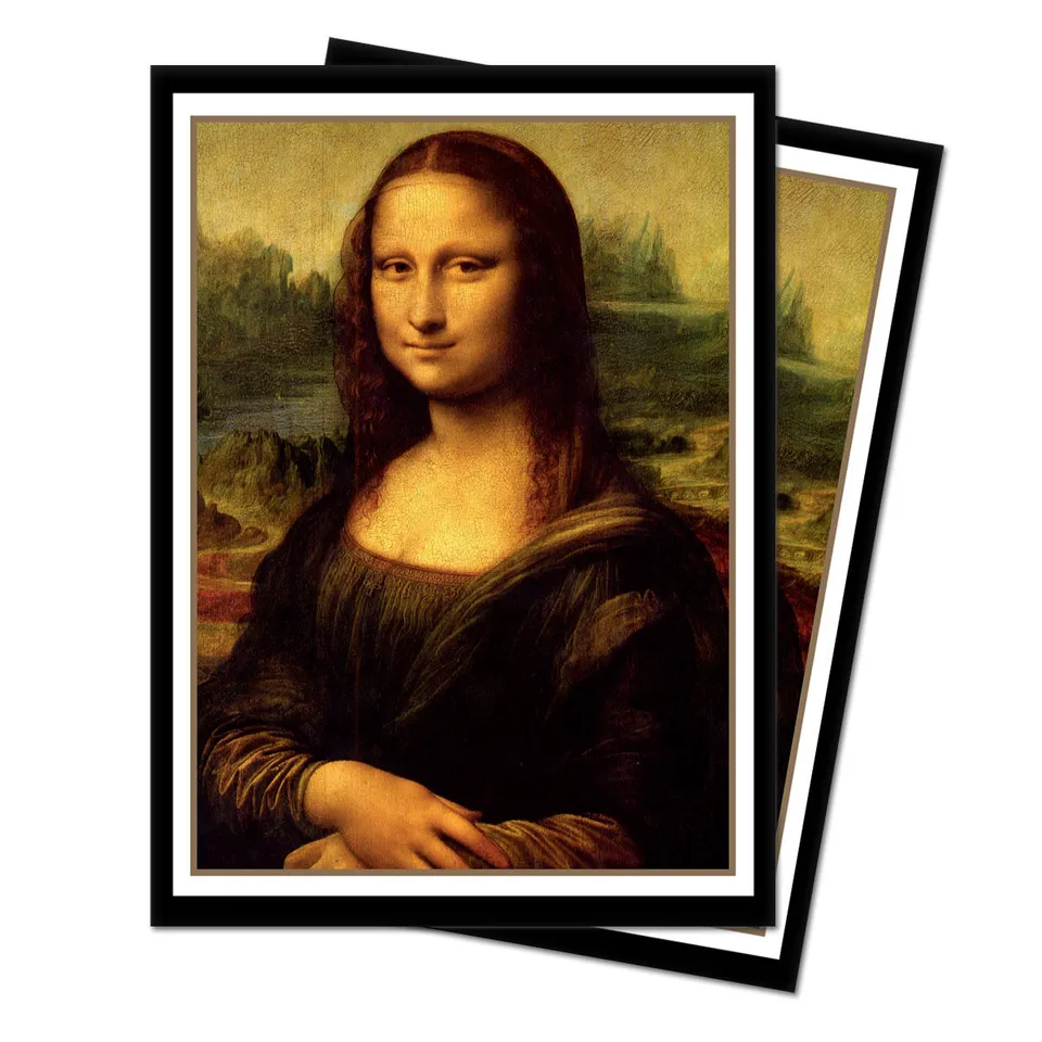 ultra-pro-fine-art-mona-lisa-standard-deck-protector-sleeves-65-st-ck-von-leonar image 1
