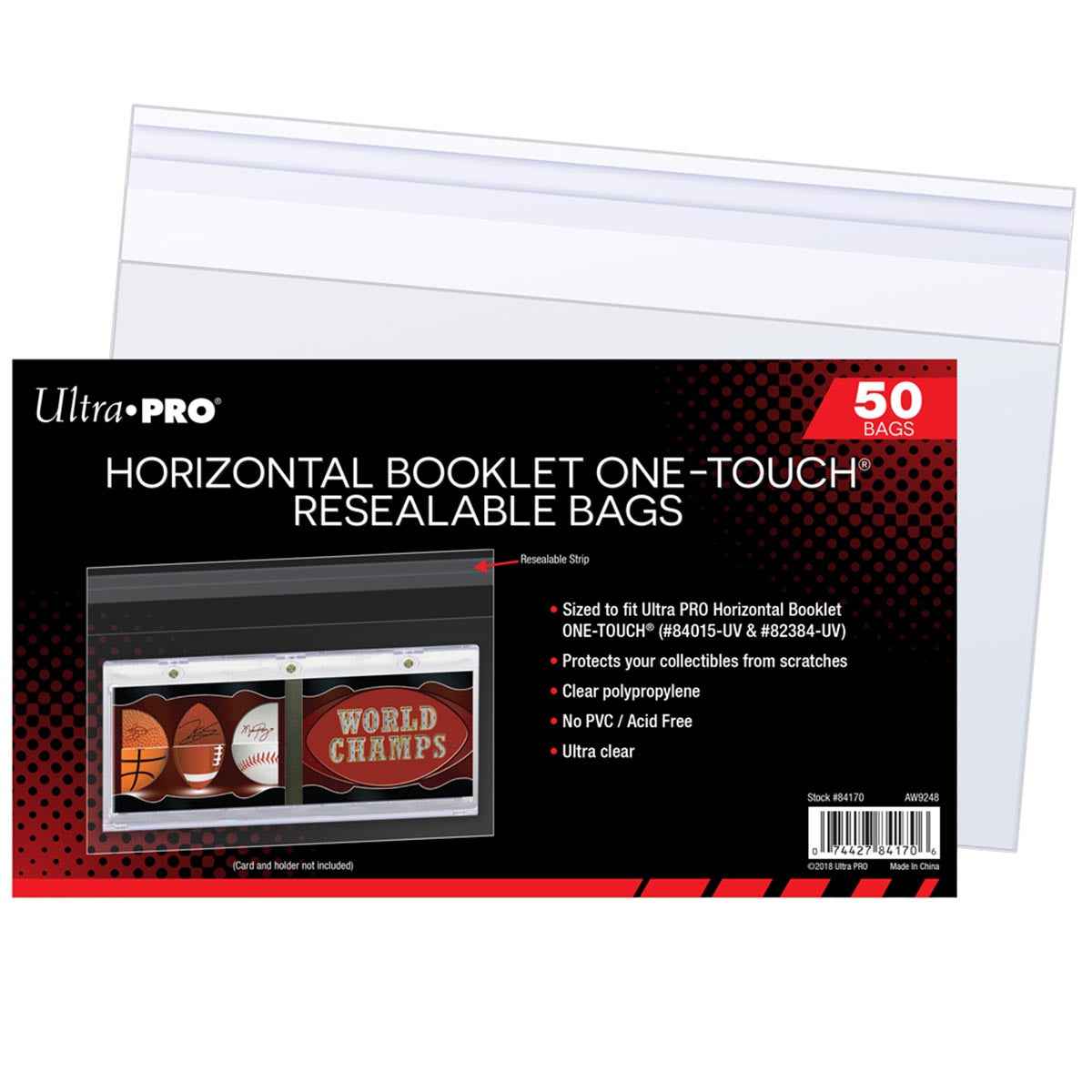 ultra-pro-horizontal-booklet-one-touch-resealable-bags-50ct image 2