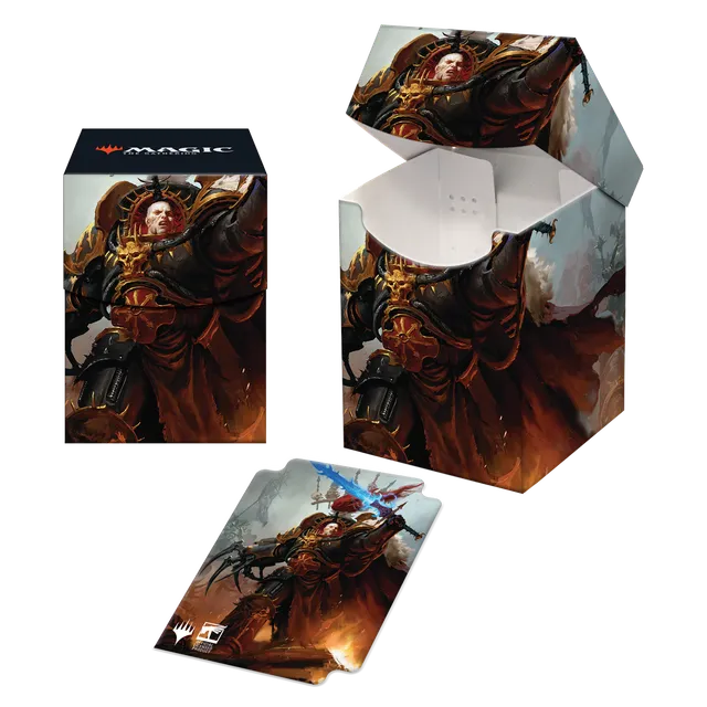 ultra-pro-warhammer-40k-commander-abaddon-the-despoiler-100-deck-box-f-r-magic-t image 1