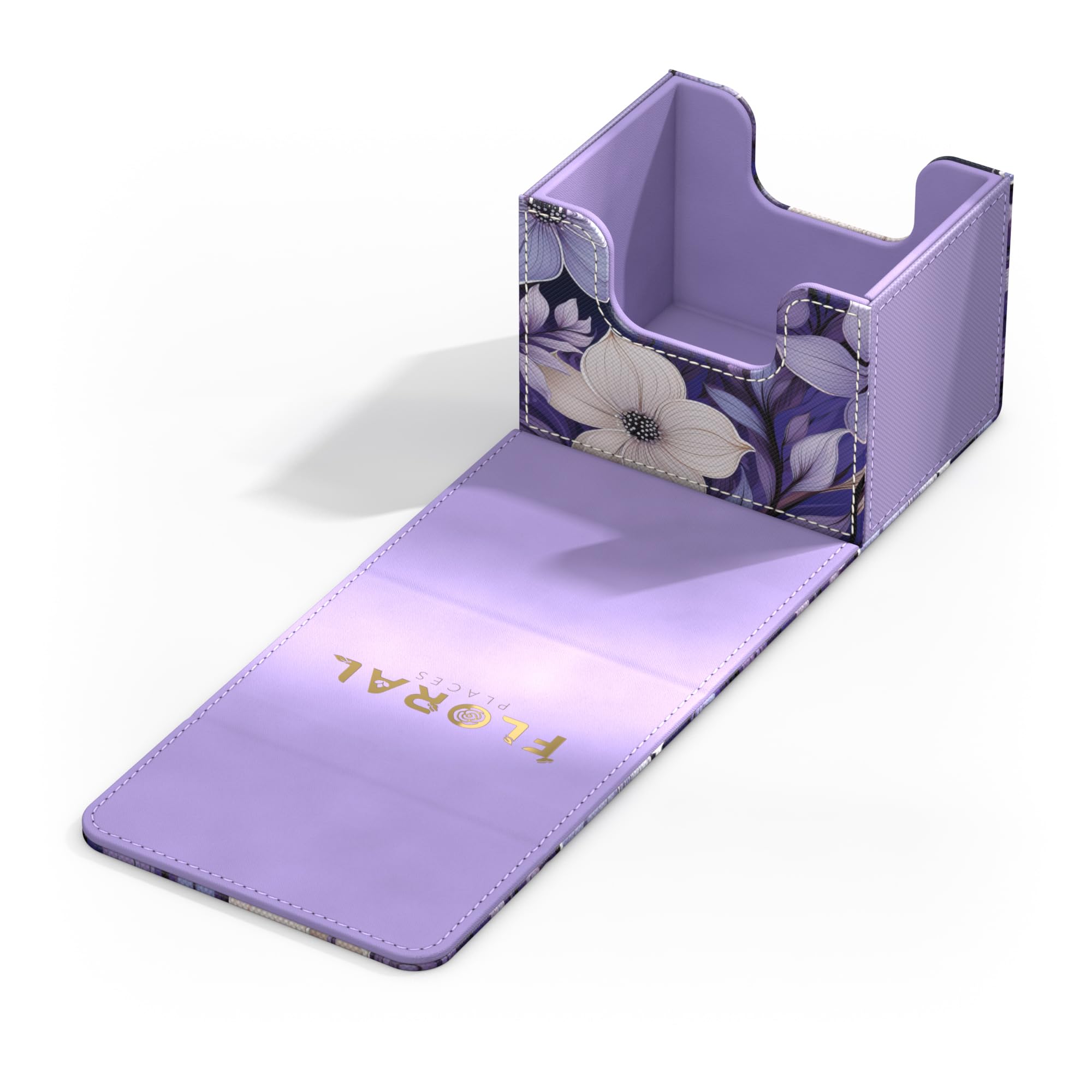 ultimate-guard-sidewinder-100-xenoskin-deck-box-floral-places-moonlit-glen image 8