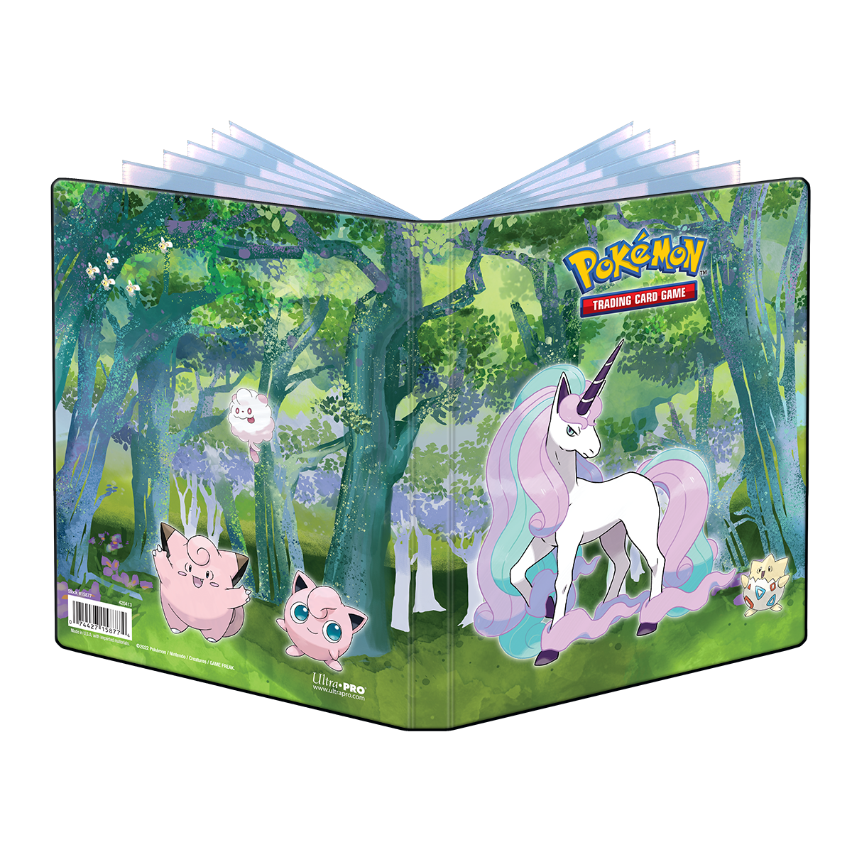 ultra-pro-gallery-series-enchanted-glade-4-pocket-portfolio-f-r-pok-mon image 2