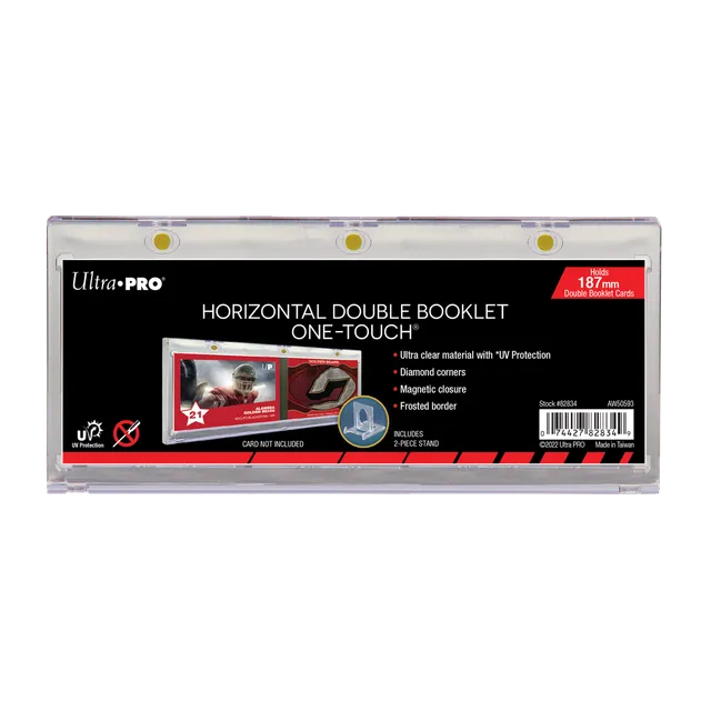 ultra-pro-one-touch-double-booklet-card-uv-magnetic-holder-187-mm image 1