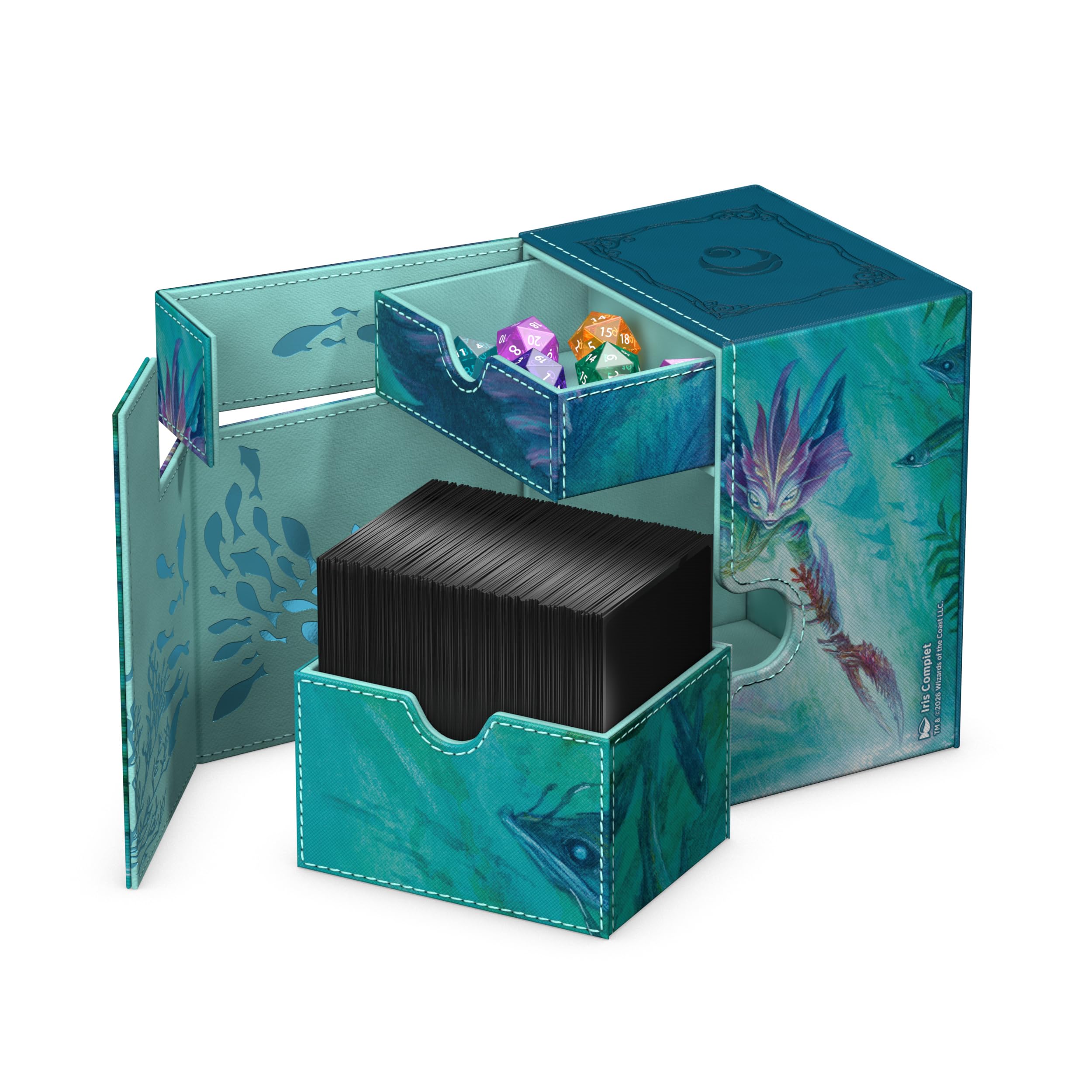 ultimate-guard-flip-n-tray-133-xenoskin-deck-box-magic-the-gathering-lorwyn-ecli image 5