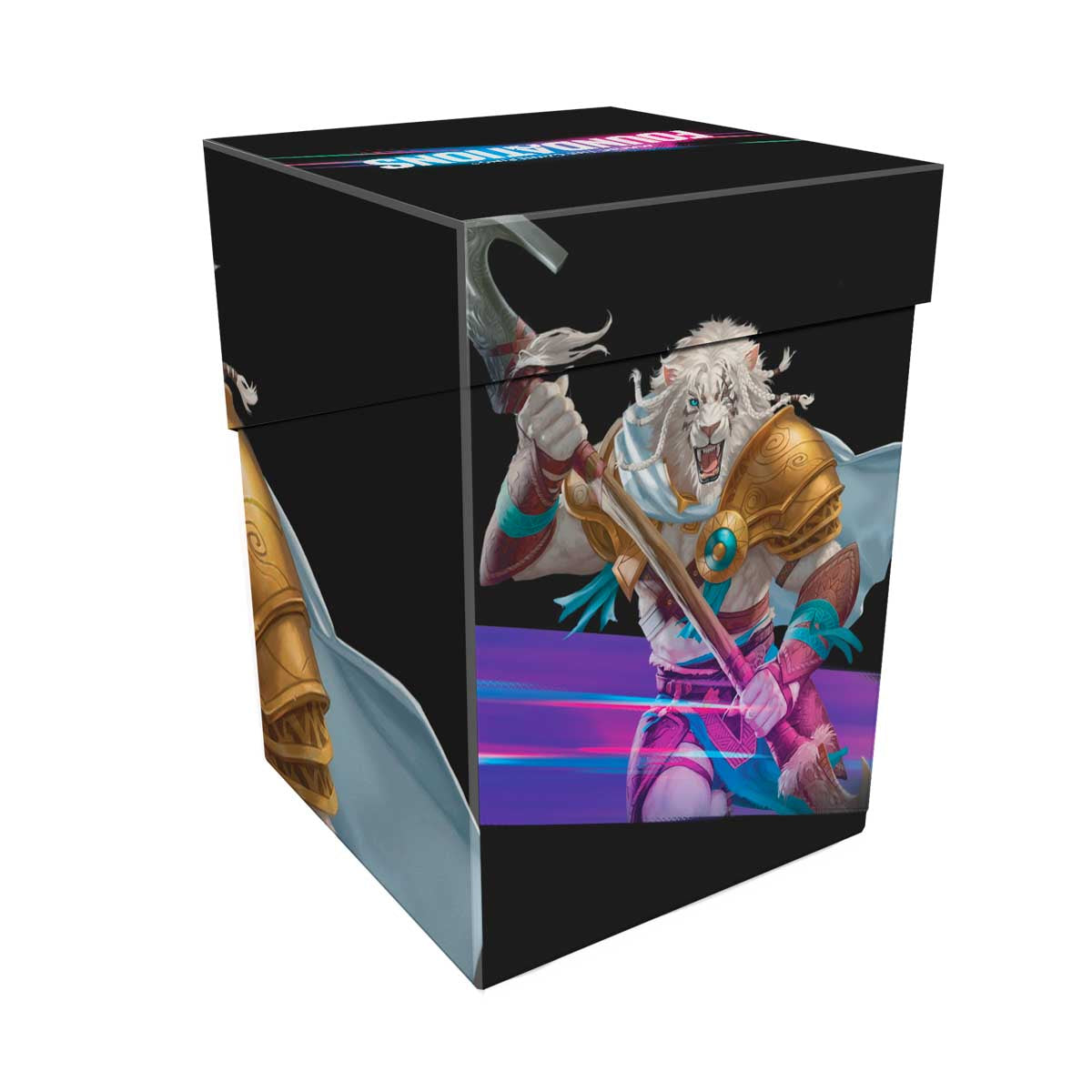 ultra-pro-magic-the-gathering-foundations-ajani-100-deck-box-light-mit-teiler image 4