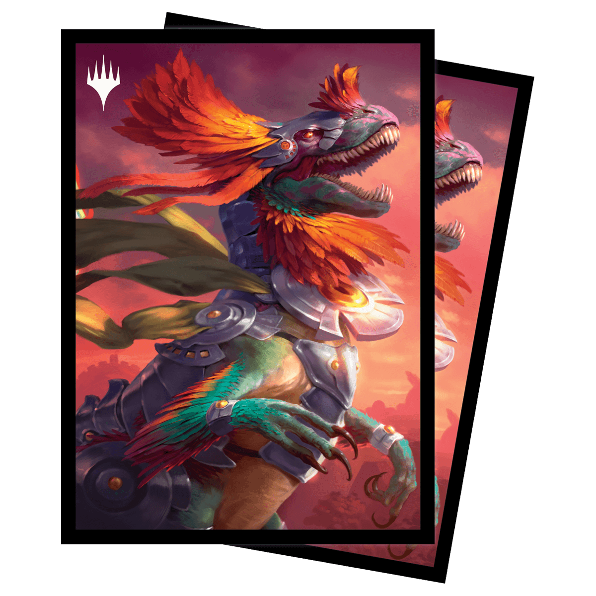 ultra-pro-the-lost-caverns-of-ixalan-pantlaza-sun-favored-standard-deck-protecto image 1