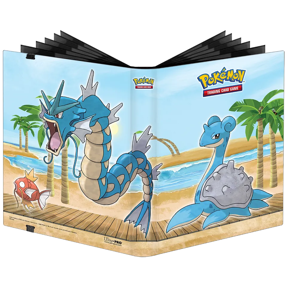 ultra-pro-gallery-series-seaside-9-pocket-pro-binder-f-r-pok-mon image 1