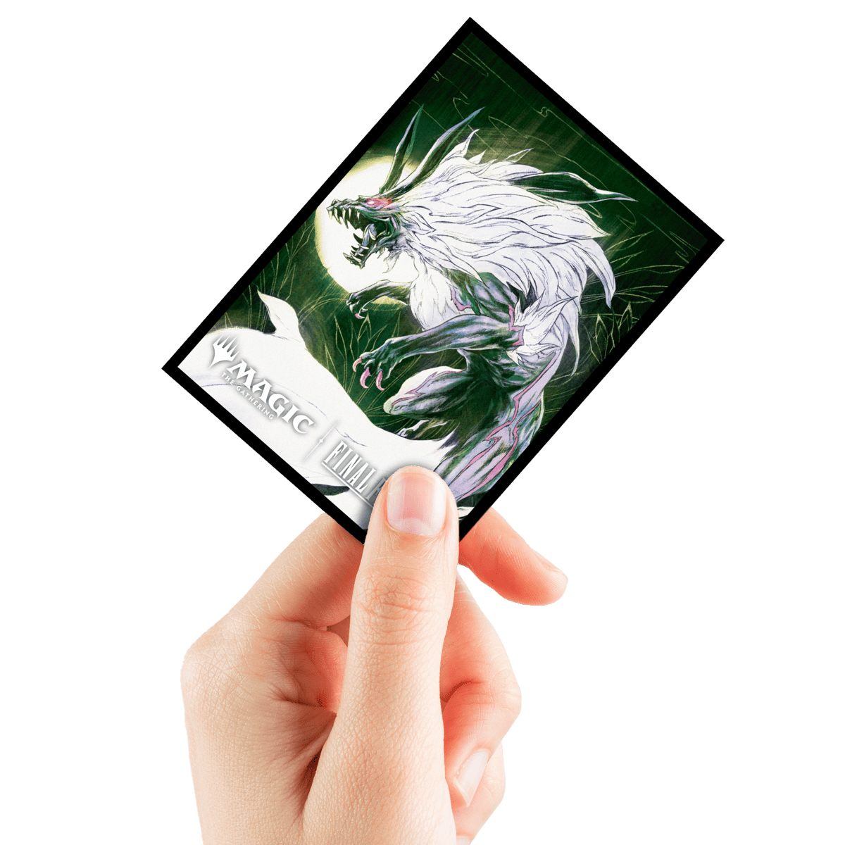 ultra-pro-magic-the-gathering-final-fantasy-summon-fenrir-deck-protector-sleeves image 2