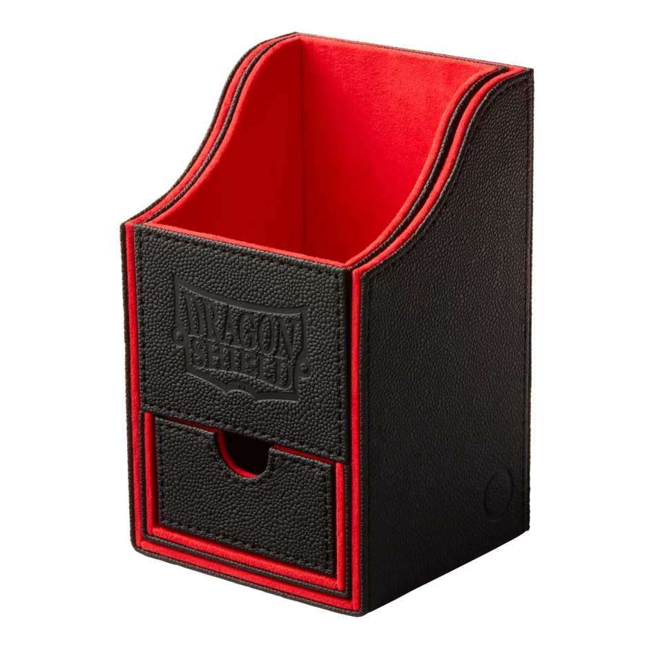 dragon-shield-nest-100-deckbox-black-red image 1