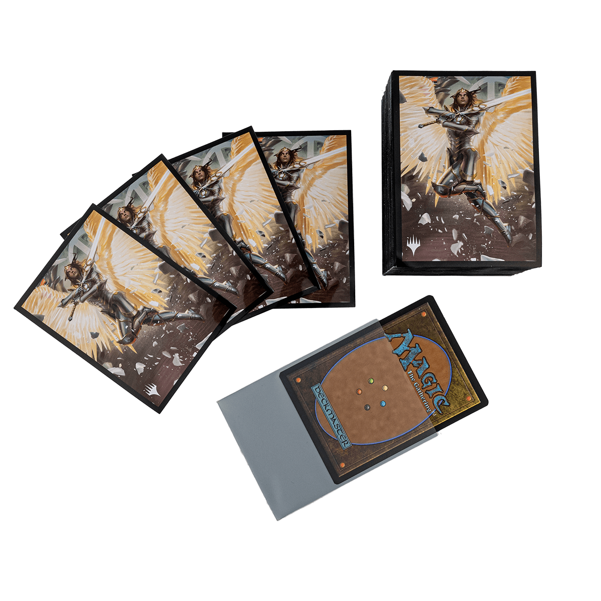 ultra-pro-march-of-the-machine-archangel-elspeth-100ct-deck-protector-sleeves-f- image 3