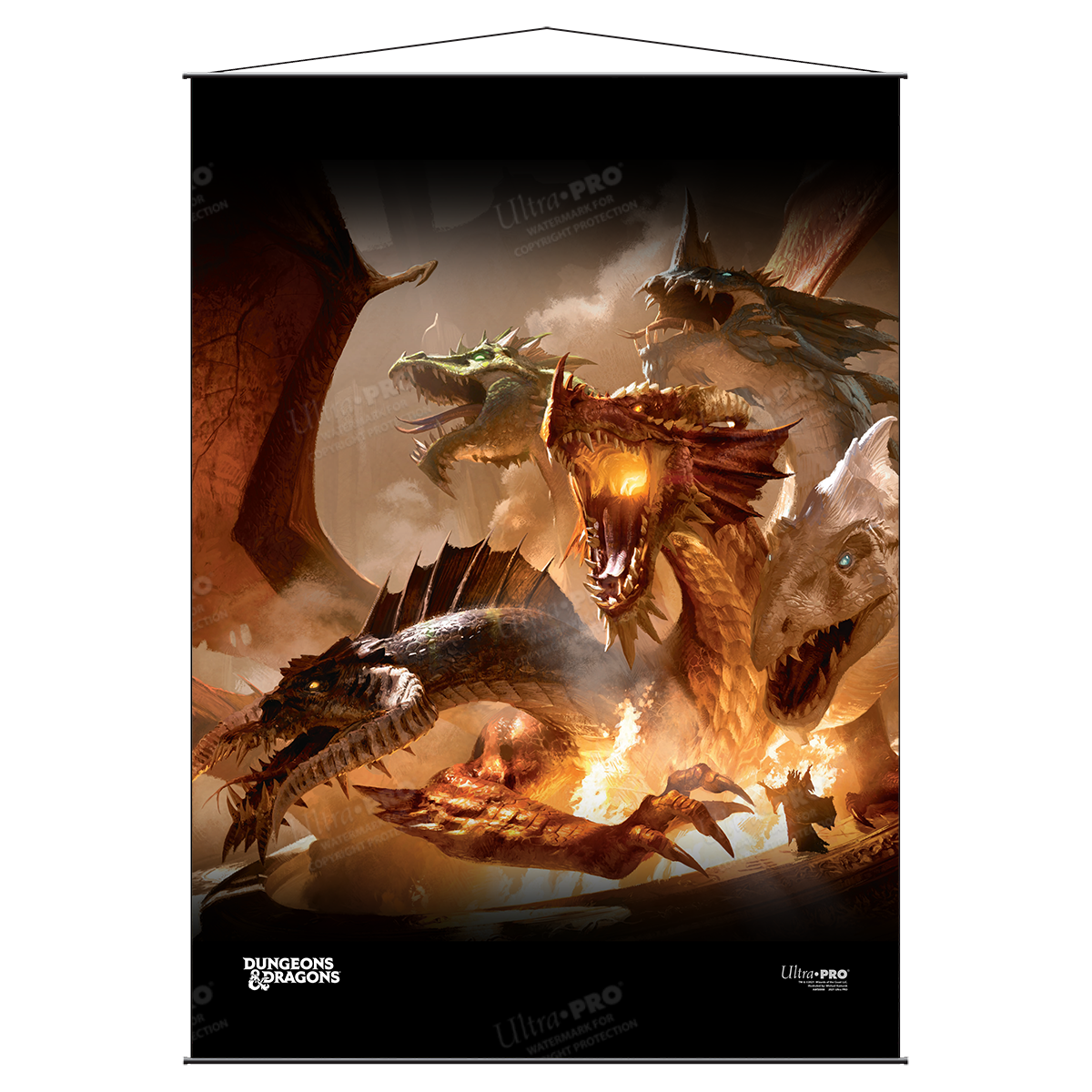ultra-pro-cover-series-the-rise-of-tiamat-wall-scroll-f-r-dungeons-dragons image 1